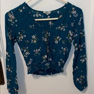 Floral long sleeve